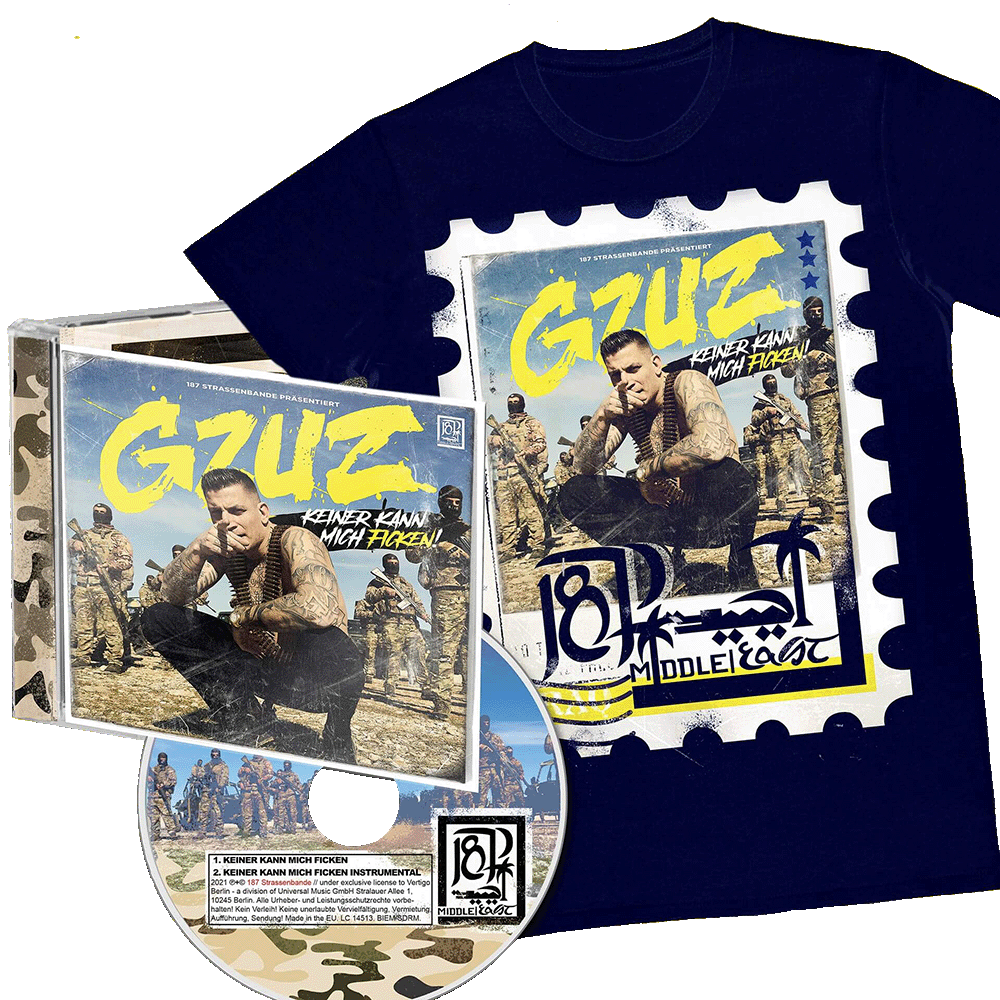 Keiner Kann Mich Ficken (CD+ Shirt) - GZUZ